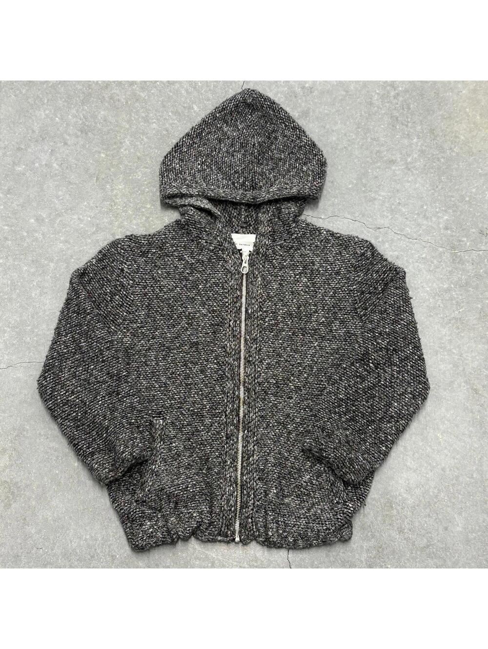 ZARA Kids Knitwear Full Zip Hoodie